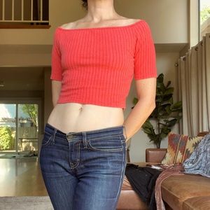 Mara Hoffman size S crop tee